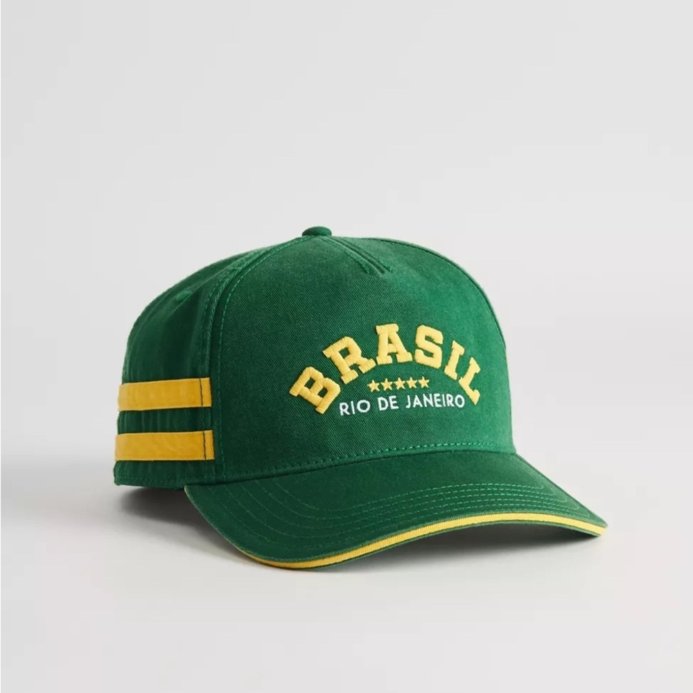 NWOT Urban Outfitters American Needle Brasil Striped Hat
